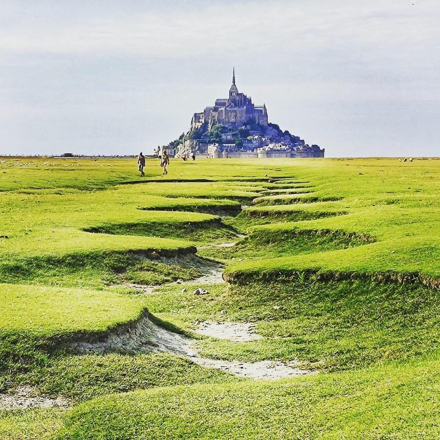Baie Mt St Michel , Jullouville , Villa Caprice Rdc , 50 M Mer ,7 Pers , Pres Plage Dday Bagian luar foto