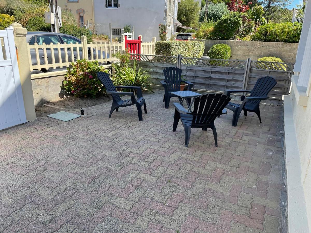 Baie Mt St Michel , Jullouville , Villa Caprice Rdc , 50 M Mer ,7 Pers , Pres Plage Dday Bagian luar foto